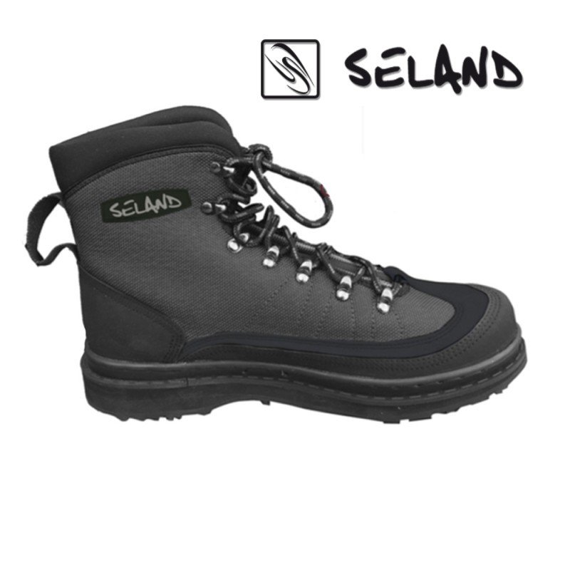Bota Wading Caucho+Clavos Seland