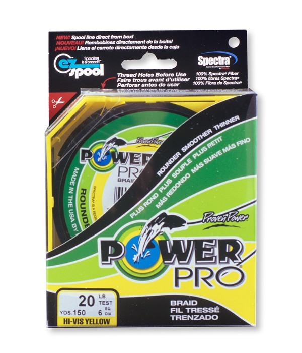 TRESSE POWER PRO Yellow/Jaune