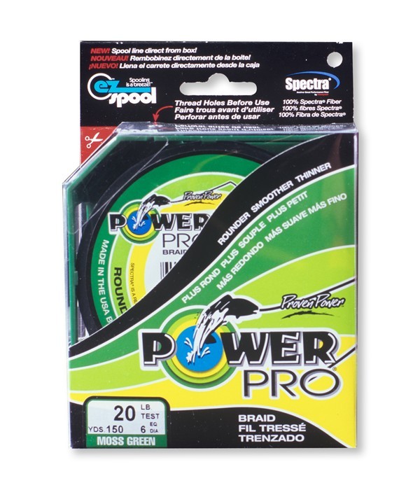 TRESSE POWER PRO VERTE